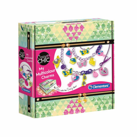 Clementoni crazy chic mes charms multicolores