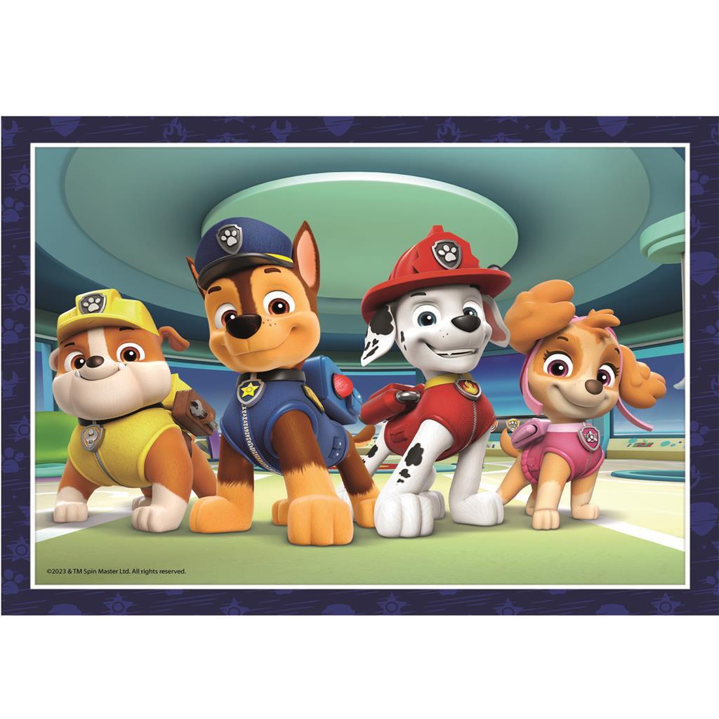 Clementoni Puzzles Paw Patrol, 4in1