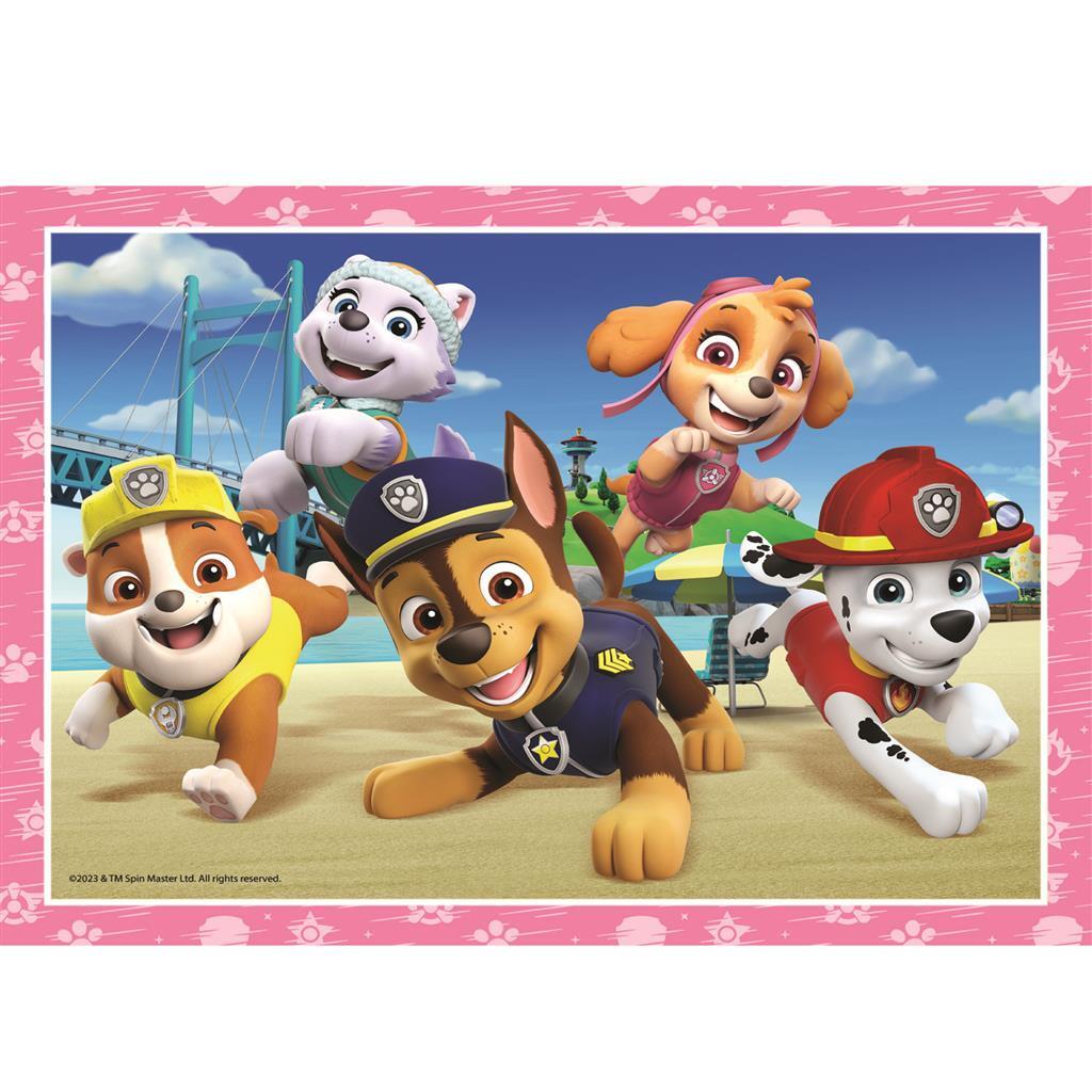 Clementoni Puzzles Paw Patrol, 4in1