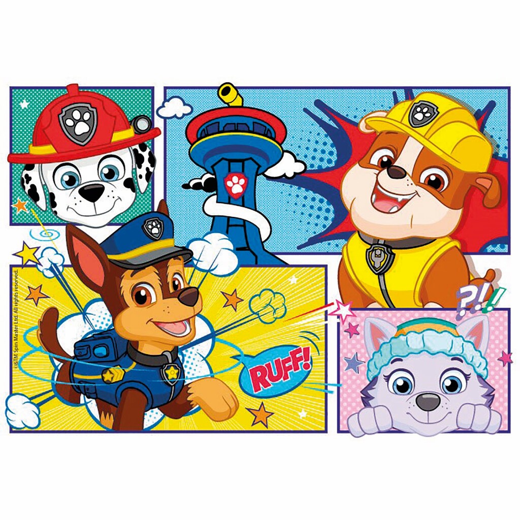 Clemenstoni Puzzle Paw patrul 2x20 Stécker