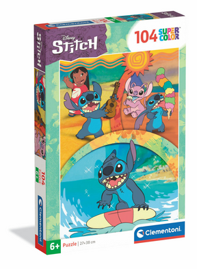 Clementoni puzzel 104 stukjes stitch