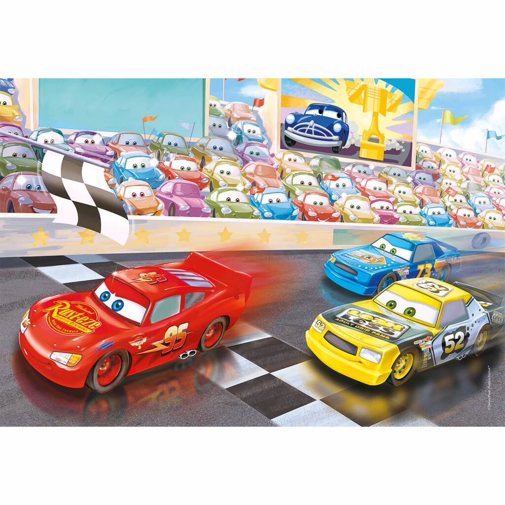 Clementoni Play for Future Puzzle - Voitures, 3x48 pièces.
