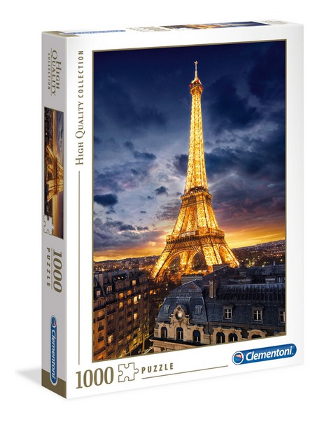 Clementoni puzzel high quality 1000 stukjes eiffeltoren