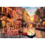 Puzzle di collezione di alta qualità Clementoni + poster veneti euml; 1000 pezzi