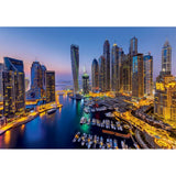 Clementoni puzzle de collection haute qualité + affiche dubaï 1000 pièces