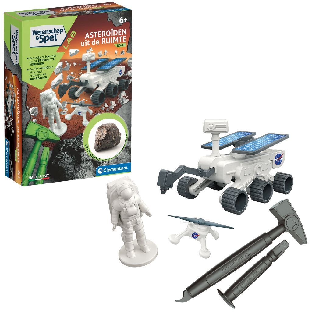 Kit de science et de jeu Clementoni sur les astéroïdes de la NASA