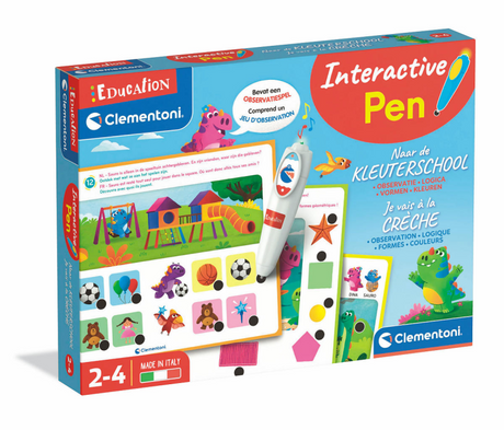 Éducation Clementoni - stylo interactif à la maternelle