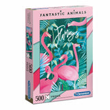 Clementoni Fantastic Animals Puzzle 500 stykker