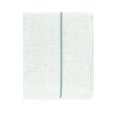 Serpillère à rayures vertes 60x60cm pack 10 pcs