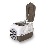 Boîte de transport pour animaux Bama 52x33x34 cm taupe blanc
