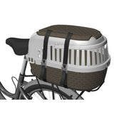 Boîte de transport pour animaux Bama 59x38x37 cm taupe blanc