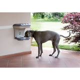 Bama gamelle de nourriture pour chien 48x27x42 cm taupe