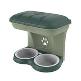 Bama gamelle de nourriture pour chien 48x27x42 cm vert