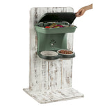 Bama gamelle de nourriture pour chien 48x27x42 cm vert