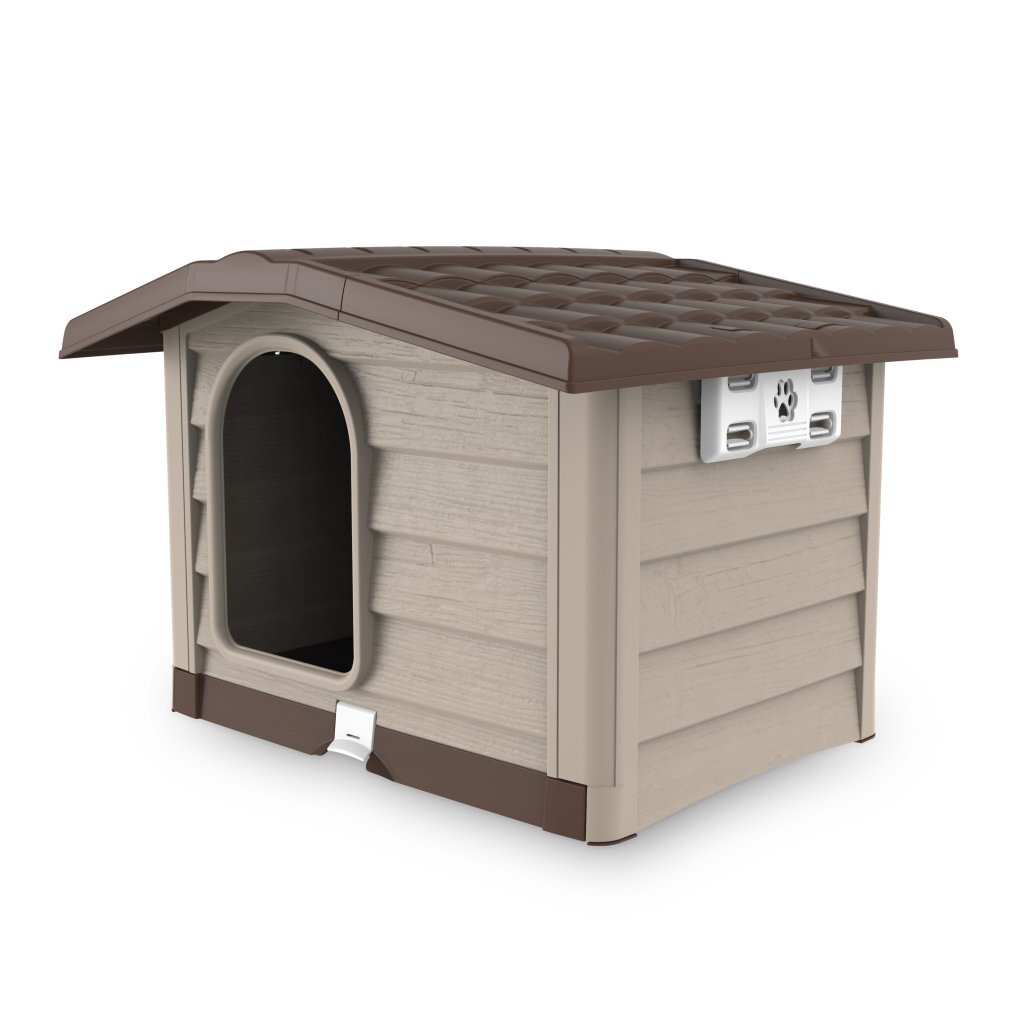 Bama pet niche pour chien cuccia 89x75x62 cm beige taupe