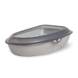 Bac à litière Bama pet sabbia 59,5x40,3x17,9 cm gris