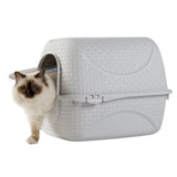 Bac à litière pour animaux Bama 41,8x50,5x39,6 cm blanc