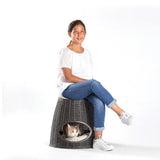 Bama pet pasha panier pour animaux 52x50x46 55 cm anthracite