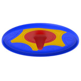 Bama pet trotto disque jouet pour chien 24,5x4,5 cm bleu jaune rouge