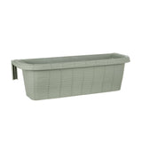 Jardinière de balcon à fleurs Bama fioriera 60x20x18,5 cm vert sauge