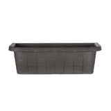 Jardinière de balcon à fleurs Bama fioriera 60x20x18,5 cm anthracite
