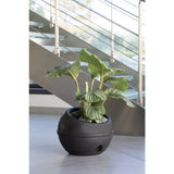 Pot de fleur Bama sfera 23l 40,5x32 cm anthracite