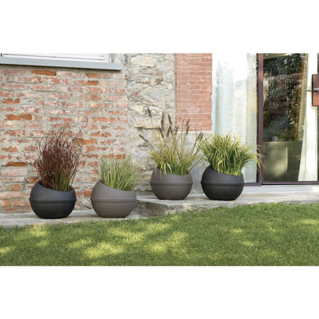 Pot de fleur Bama sfera 23l 40,5x32 cm anthracite