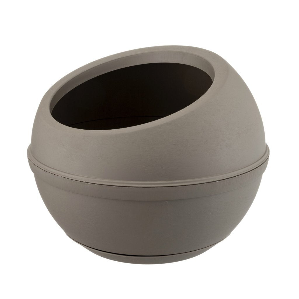 Pot de fleur Bama sfera 23l 40,5x32 cm taupe