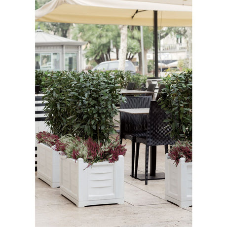 Bama kit jardinière arredo 80x42,5x42 cm blanc
