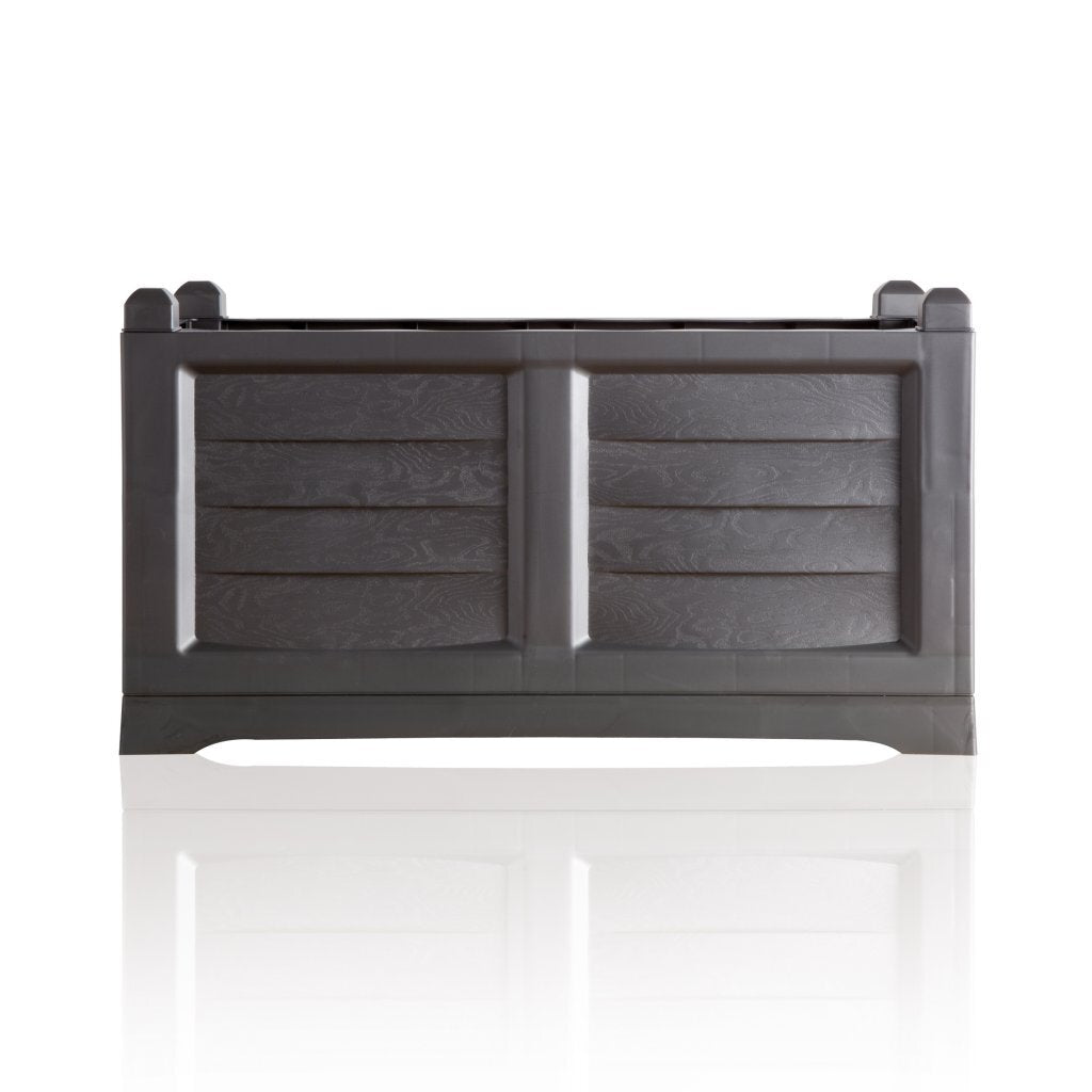 Bama kit jardinière arredo 80x42,5x42 cm anthracite