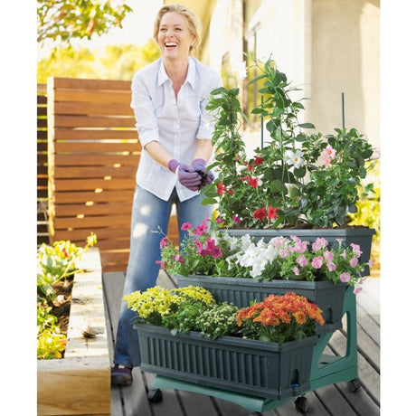 Bama orto di kit jardinières 80x74x73 cm vert