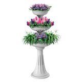 Bama trevy fioriera jardinière 50x114 cm blanc