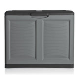 Bama mettitutto conteneur 200l 78x45x64 cm gris anthracite