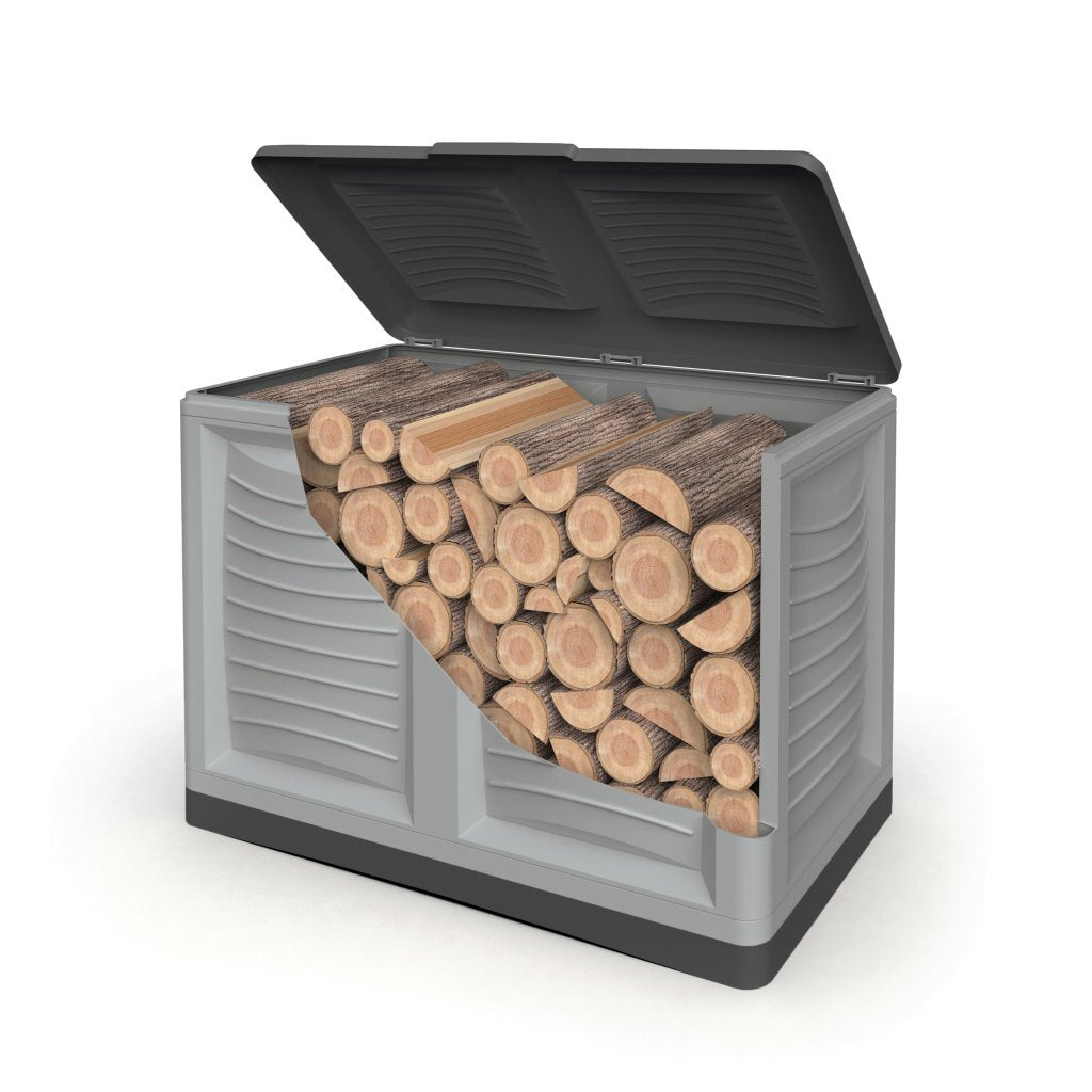 Bama mettitutto conteneur 200l 78x45x64 cm gris anthracite