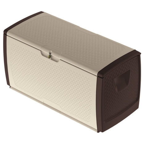 Bama mettitutto conteneur 350l 122x56x63 cm beige taupe