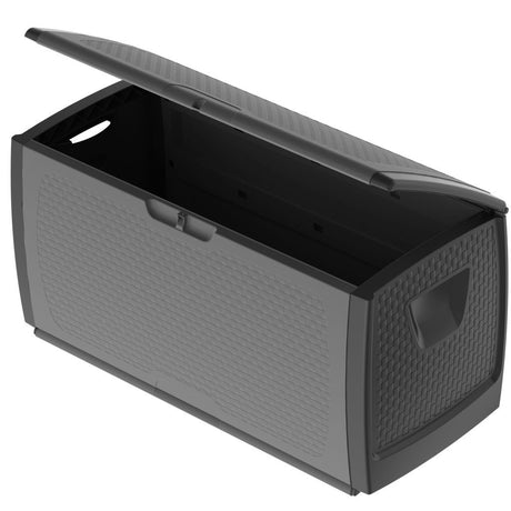 Bama mettitutto conteneur 350l 122x56x63 cm gris anthracite