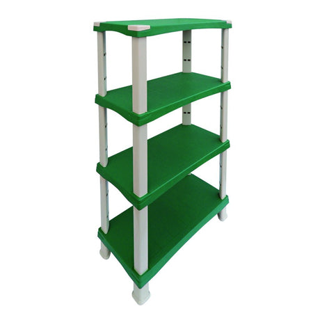 Bama futuro système de rangement 4 étagères 80x40x137 cm vert