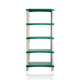 Bama futuro système de rangement 5 étagères 80x40x174 cm vert