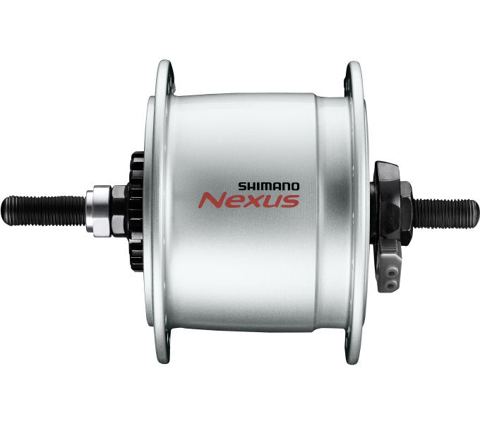 Shimano naafdynamo nexus dh-c6000-3r 3 watt 36 gaats rollerbrakes zilver