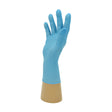 Gant de protection en nitrile bleu non poudré xl (100 pièces)