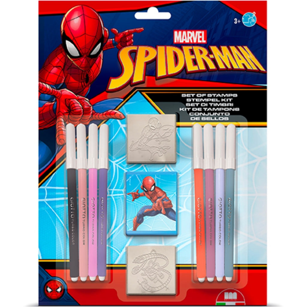 Set di francobolli spiderman a 11 pezzi