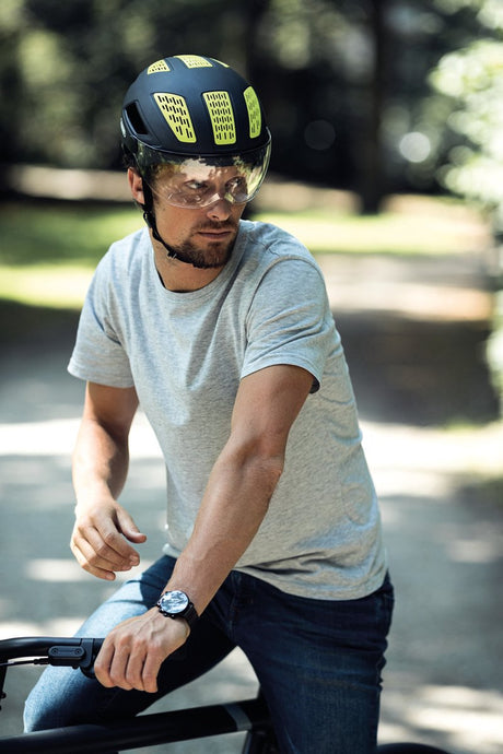 Abus Helm Hyban 2.0 Ace Polar White M 52-58CM
