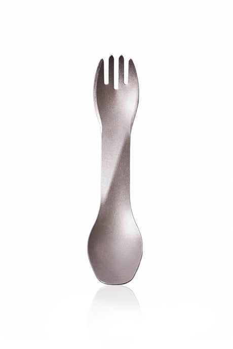 Équipement humain - réutilisable - léger - couverts - spork - gobites ti-uno - titane - couverts de camping