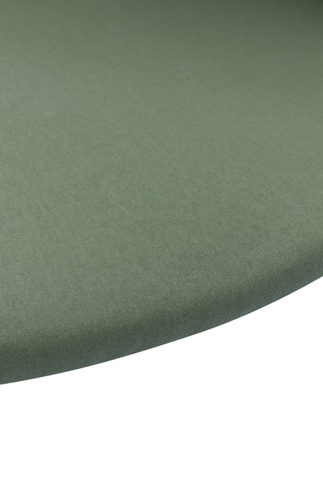 Meyco baby uni drap-housse matelas pour parc - vert forêt - environ 90 95cm