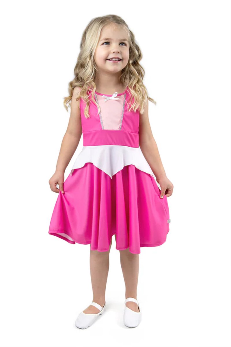 Petites aventures – robe virevoltante la belle au bois dormant – taille xl (128-134)