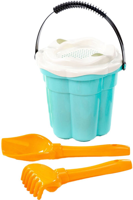 Cavallino Safari Classic Bucket Set bleu, 4dlg.