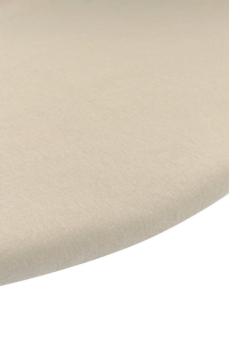 Meyco baby uni drap-housse matelas pour parc - sable - environ 90 95cm