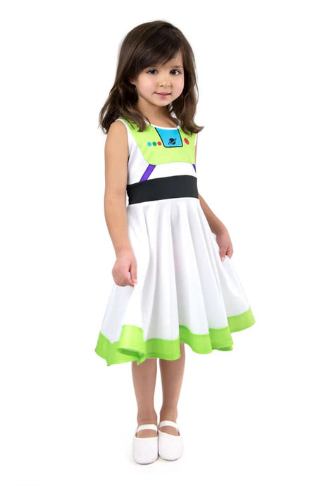 Petites aventures – robe astro virevoltante – taille 116-122