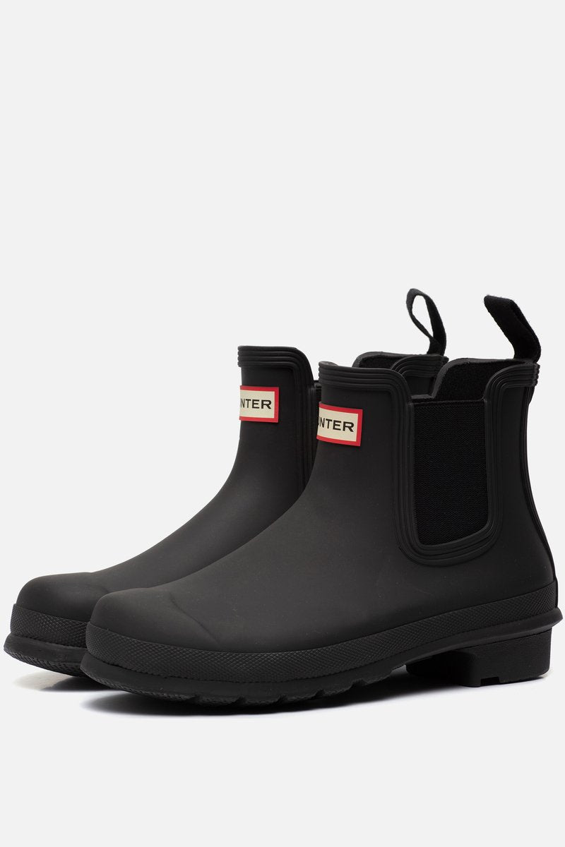 Hunter - bottes de pluie pour femme - Chelsea originale - noir - taille 40-41eu