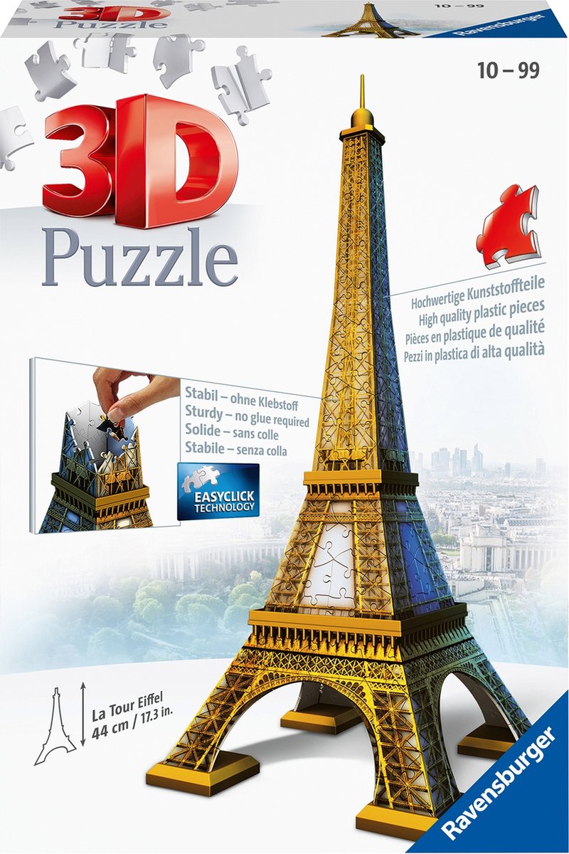 Ravensburger Puzzle 3D Tour Eiffel 216 pièces